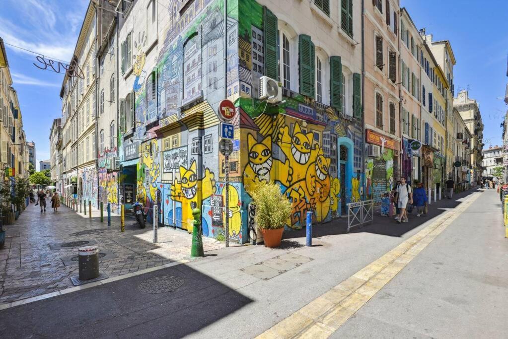 Charmant Logement Au Coeur Du Cours Julien 马赛 外观 照片